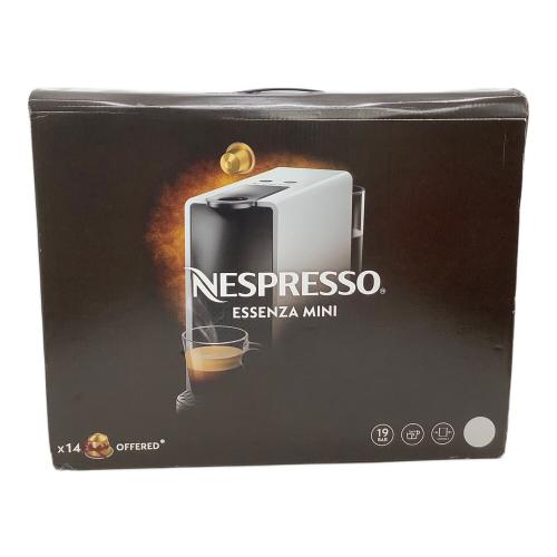 Nespresso (ネスプレッソ) コーヒーメーカー エッセンサ ミニ C30-JP-WH-NE