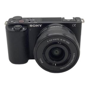 SONY (ソニー) デジタル一眼レフカメラ ZV-E10 2450万画素 APS-C 専用電池 SDカード/SDHCカード/SDXCカード 標準：ISO100～32000 5799201