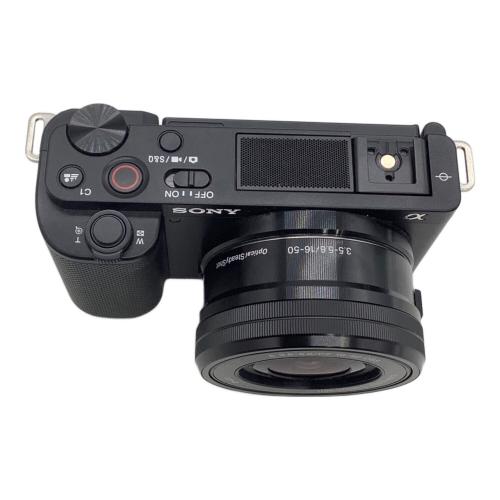 SONY (ソニー) デジタル一眼レフカメラ ZV-E10 2450万画素 APS-C 専用電池 SDカード/SDHCカード/SDXCカード 標準：ISO100～32000 5799201