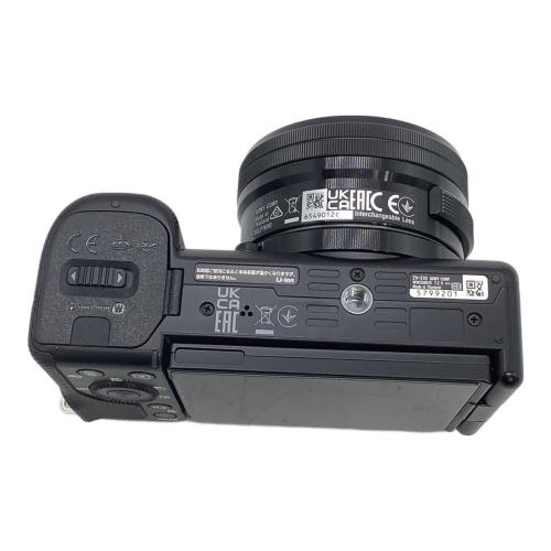 SONY (ソニー) デジタル一眼レフカメラ ZV-E10 2450万画素 APS-C 専用電池 SDカード/SDHCカード/SDXCカード 標準：ISO100～32000 5799201