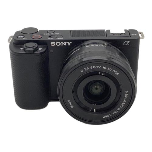 SONY (ソニー) デジタル一眼レフカメラ ZV-E10 2450万画素 APS-C 専用電池 SDカード/SDHCカード/SDXCカード 標準：ISO100～32000 5799201