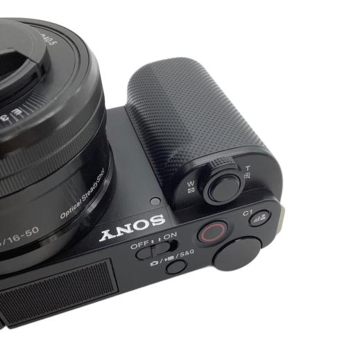 SONY (ソニー) デジタル一眼レフカメラ ZV-E10 2450万画素 APS-C 専用電池 SDカード/SDHCカード/SDXCカード 標準：ISO100～32000 5799201