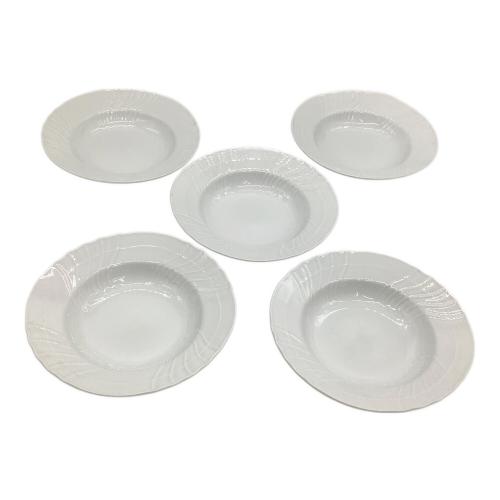 RICHARD GINORI (リチャードジノリ) スーププレート 20cm ベッキオ・ホワイト 5Pセット