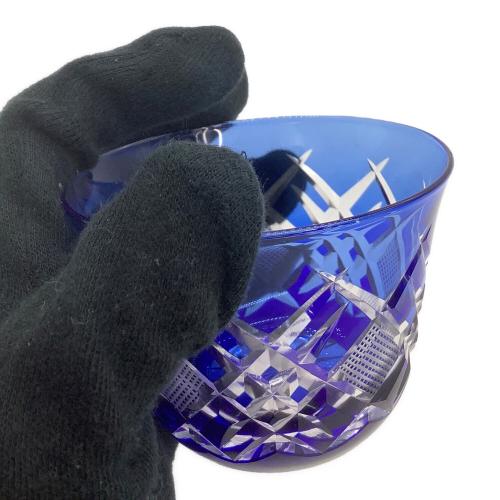 硝子工房彩鳳 (ガラスコウボウサイホ) 江戸切子 5Pセット