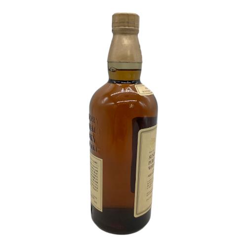 サントリー ジャパニーズウィスキー 750ml 山崎 12年 ピュアモルト 未開封