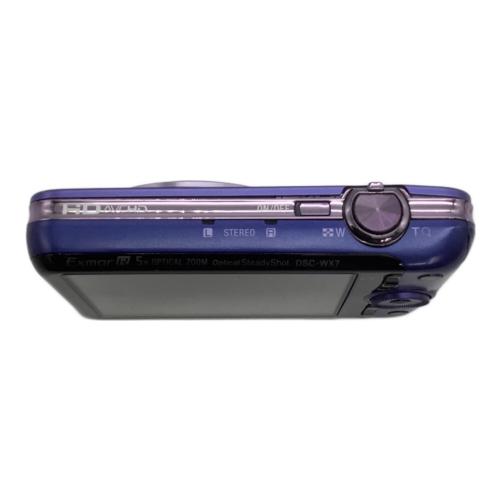 SONY (ソニー) コンパクトデジタルカメラ DSC-WX7 パープル