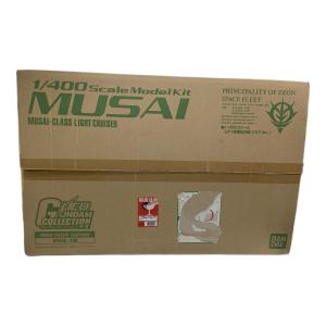 BANDAI (バンダイ) ガンプラ MUSAI ムサイ級軽巡洋艦 クリアver. ガンダムコレクションネオ 外箱開封済み（内部未開封品）