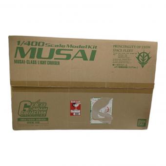 BANDAI (バンダイ) ガンプラ MUSAI ムサイ級軽巡洋艦 クリアver. ガンダムコレクションネオ 外箱開封済み（内部未開封品）