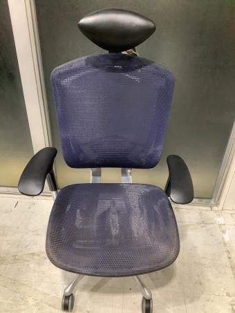 オカムラ ワークチェアー ブラック メッシュ Contessa