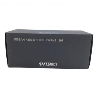 AUTOart (オートアート) 1/18スケールミニカー NISSAN R390 GT1 LEMANS 1997 ＃23