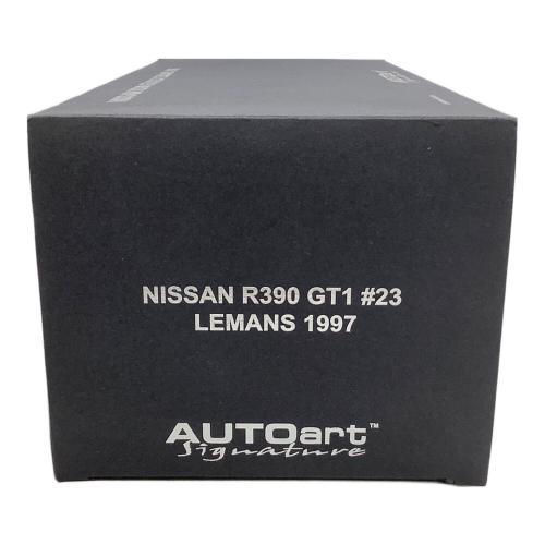 AUTOart (オートアート) 1/18スケールミニカー NISSAN R390 GT1 LEMANS 1997 ＃23