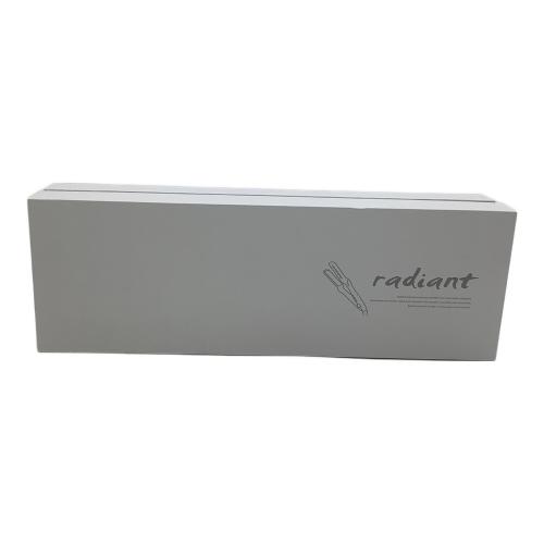 radiant (ラディアント) ヘアーアイロン LM-125 2014年製 動作確認済み