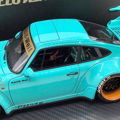 RWB997 イグニションモデル1/18ブルー 予約] イグニッションモデル 1/18 RWB ポルシェ 991 997 ブルー