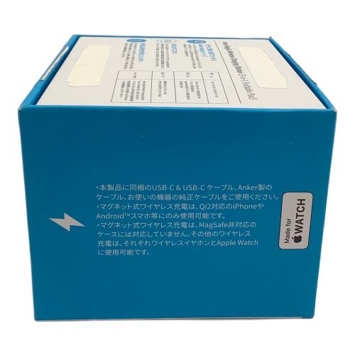 Anker (アンカー) マグネット式ワイヤレス充電機 A25M8・Anker MagGo Wireless Charging Station PSEマーク(モバイルバッテリー)有