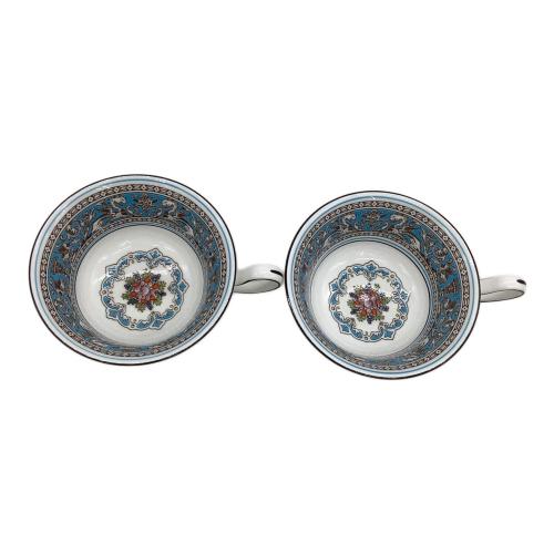 Wedgwood (ウェッジウッド) カップ&ソーサー フロレンティーン・ターコイズ 2Pセット