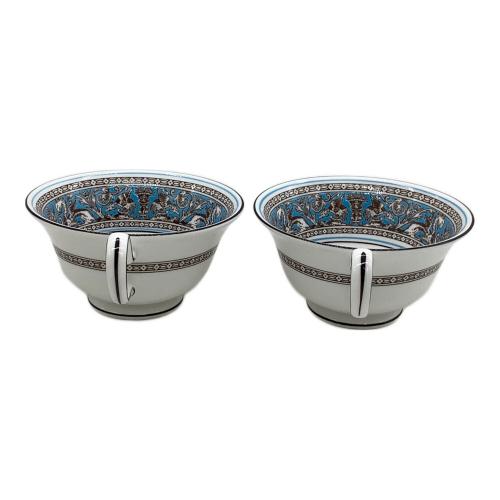Wedgwood (ウェッジウッド) カップ&ソーサー フロレンティーン・ターコイズ 2Pセット