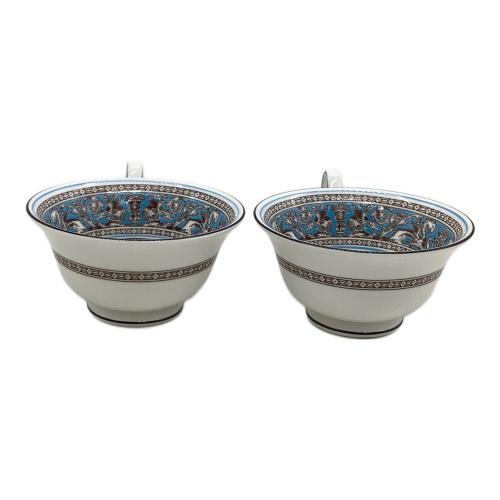 Wedgwood (ウェッジウッド) カップ&ソーサー フロレンティーン・ターコイズ 2Pセット