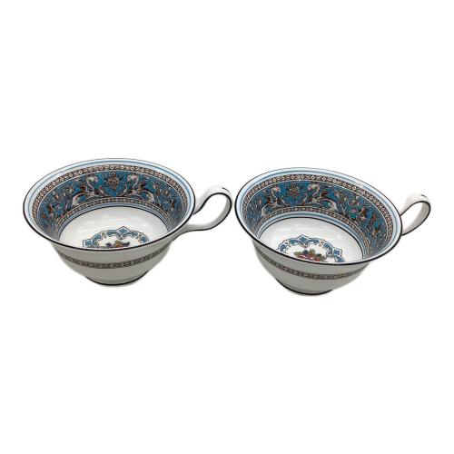 Wedgwood (ウェッジウッド) カップ&ソーサー フロレンティーン・ターコイズ 2Pセット