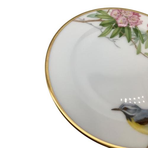 大倉陶園 (オオクラトウエン) プレート 約17cm 野鳥シリーズ