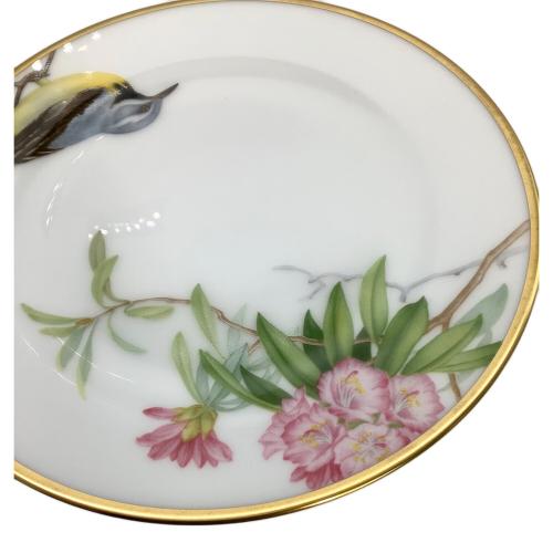 大倉陶園 (オオクラトウエン) プレート 約17cm 野鳥シリーズ