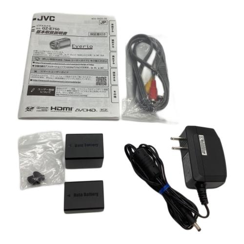 JVC GZ-E750-W ビデオカメラ 本体 Victor ビクター JVC メモリームービー Everio ビデオカメラ GZ-E750-R