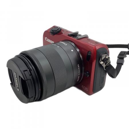 Canon ミラーレス一眼レフ CANON (キヤノン) ミラーレス一眼カメラ レッド 66 DS126391 専用電池