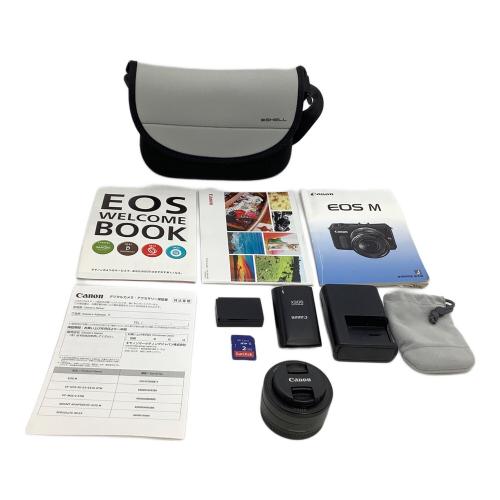 CANON (キヤノン) ミラーレス一眼カメラ レッド 66 DS126391 専用電池 ■