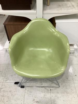 Modernica (モダニカ) アームシェルチェア グリーン  FRP キャッツクレードルベース