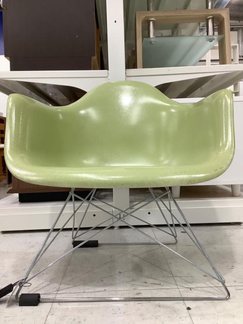 Modernica (モダニカ) アームシェルチェア グリーン  FRP キャッツクレードルベース