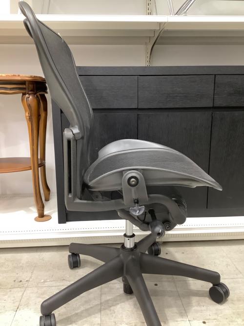 Herman Miller (ハーマンミラー) アーロンチェア ブラック 250 クラシック アームレス  ランバーサポート