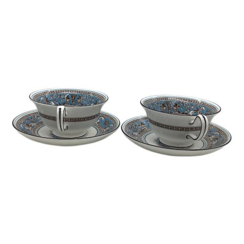Wedgwood (ウェッジウッド) カップ&ソーサー フロレンティーン・ターコイズ 2Pセット