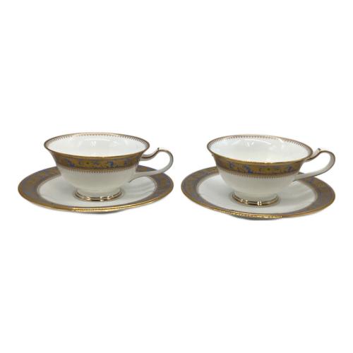 Noritake (ノリタケ) カップ&ソーサー グランブロシェ 2Pセット
