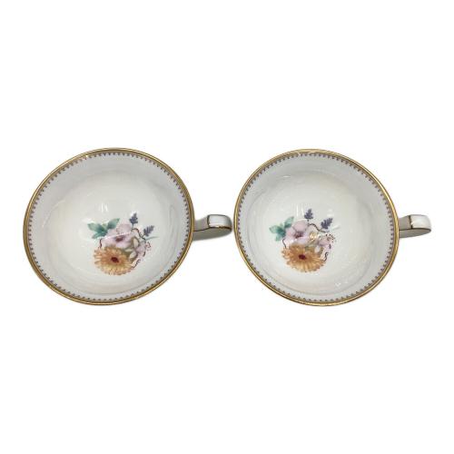 Noritake (ノリタケ) カップ&ソーサー グランブロシェ 2Pセット