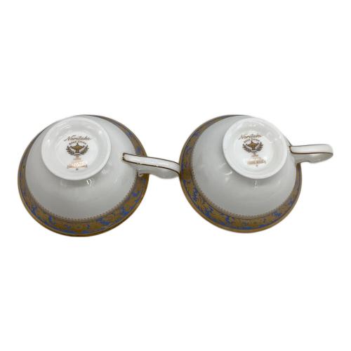 Noritake (ノリタケ) カップ&ソーサー グランブロシェ 2Pセット