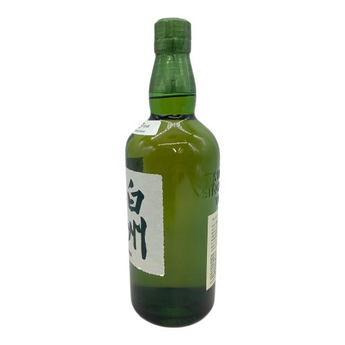 サントリー ジャパニーズウィスキー シングルモルトウイスキー 700ml 白州 ノンエイジ 現行ボトル 未開封