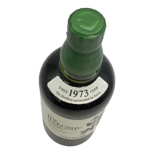 サントリー ジャパニーズウィスキー シングルモルトウイスキー 700ml 白州 ノンエイジ 現行ボトル 未開封