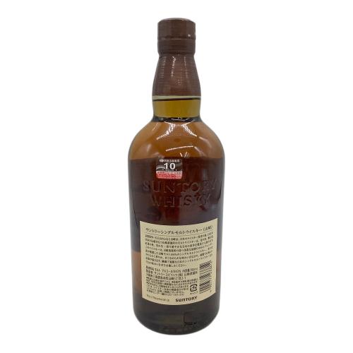 サントリー ジャパニーズウィスキー シングルモルトウィスキー 700ml 山崎 ノンエイジ 現行ボトル 未開封
