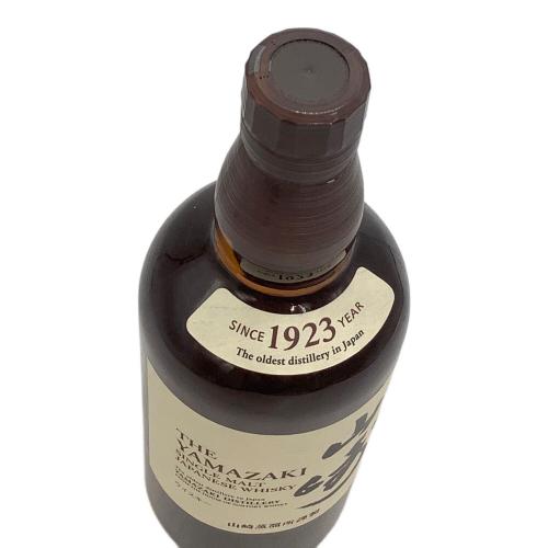 サントリー ジャパニーズウィスキー シングルモルトウィスキー 700ml 山崎 ノンエイジ 現行ボトル 未開封
