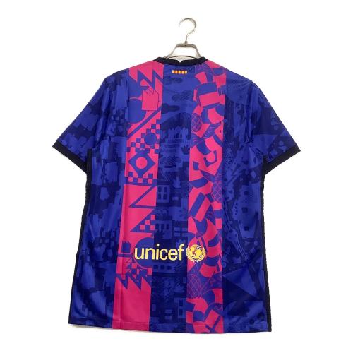 NIKE (ナイキ) サッカーユニフォーム メンズ SIZE L ネイビー×パープル バルセロナ 3rd 21/22
