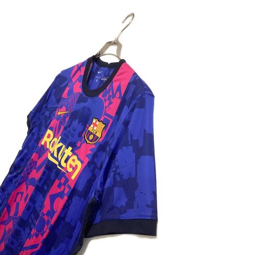 NIKE (ナイキ) サッカーユニフォーム メンズ SIZE L ネイビー×パープル バルセロナ 3rd 21/22