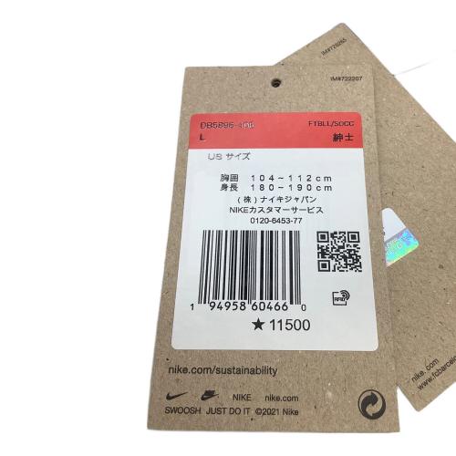 NIKE (ナイキ) サッカーユニフォーム メンズ SIZE L ネイビー×パープル バルセロナ 3rd 21/22