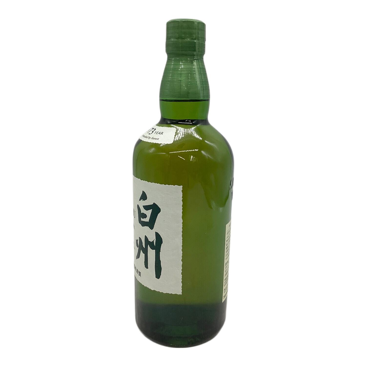 【ウィスキー】サントリー 白州 未開封ボトル ウィスキー】サントリー 白州 未開封ボトル