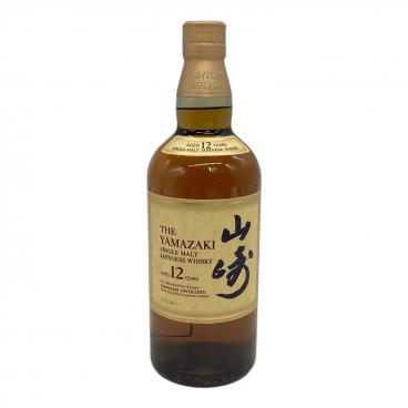 サントリー 山崎 12年 向獅子マーク 旧ボトル ピュアモルト 750ml 箱付