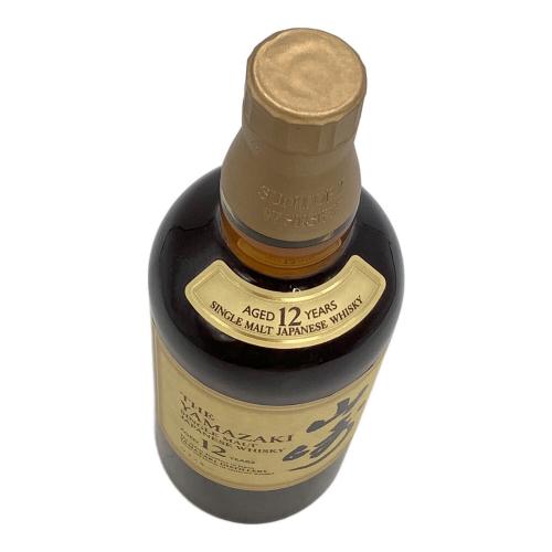 山崎 (ヤマザキ) ジャパニーズウィスキー 700ml 12年 未開封