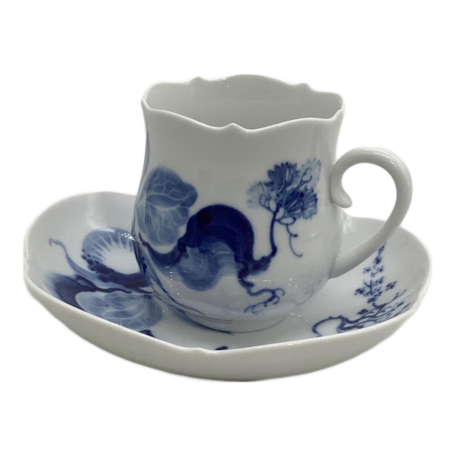 Meissen (マイセン) カップ&ソーサー ブルーオーキッド