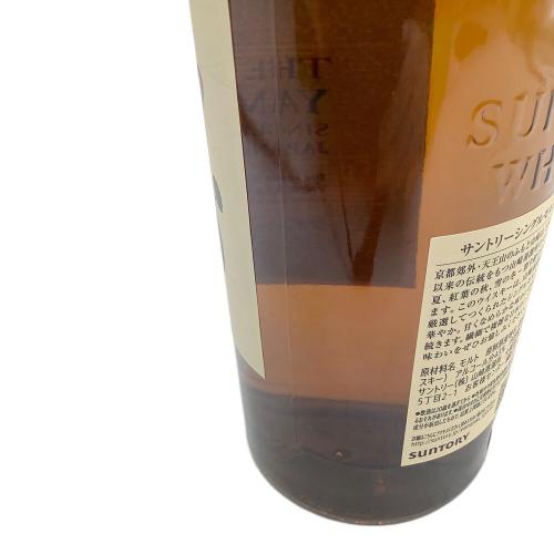 山崎 (ヤマザキ) ジャパニーズウィスキー シングルモルト 700ml 未開封