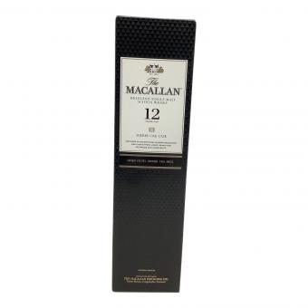 サントリー スコッチウィスキー 700ml 箱付 MACALLAN SHERRY OAK CASAK 12年 未開封