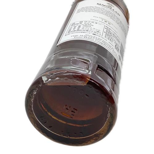 サントリー スコッチウィスキー 700ml 箱付 MACALLAN SHERRY OAK CASAK 12年 未開封