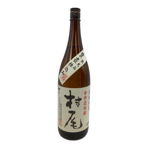村尾 芋焼酎 かめ壺焼酎 1800ml 布袋付 未開封 鹿児島県