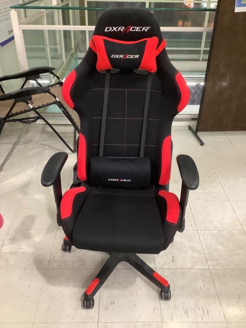 DX RACER (デラックス レーサー) ゲーミングチェア ブラック×レッド